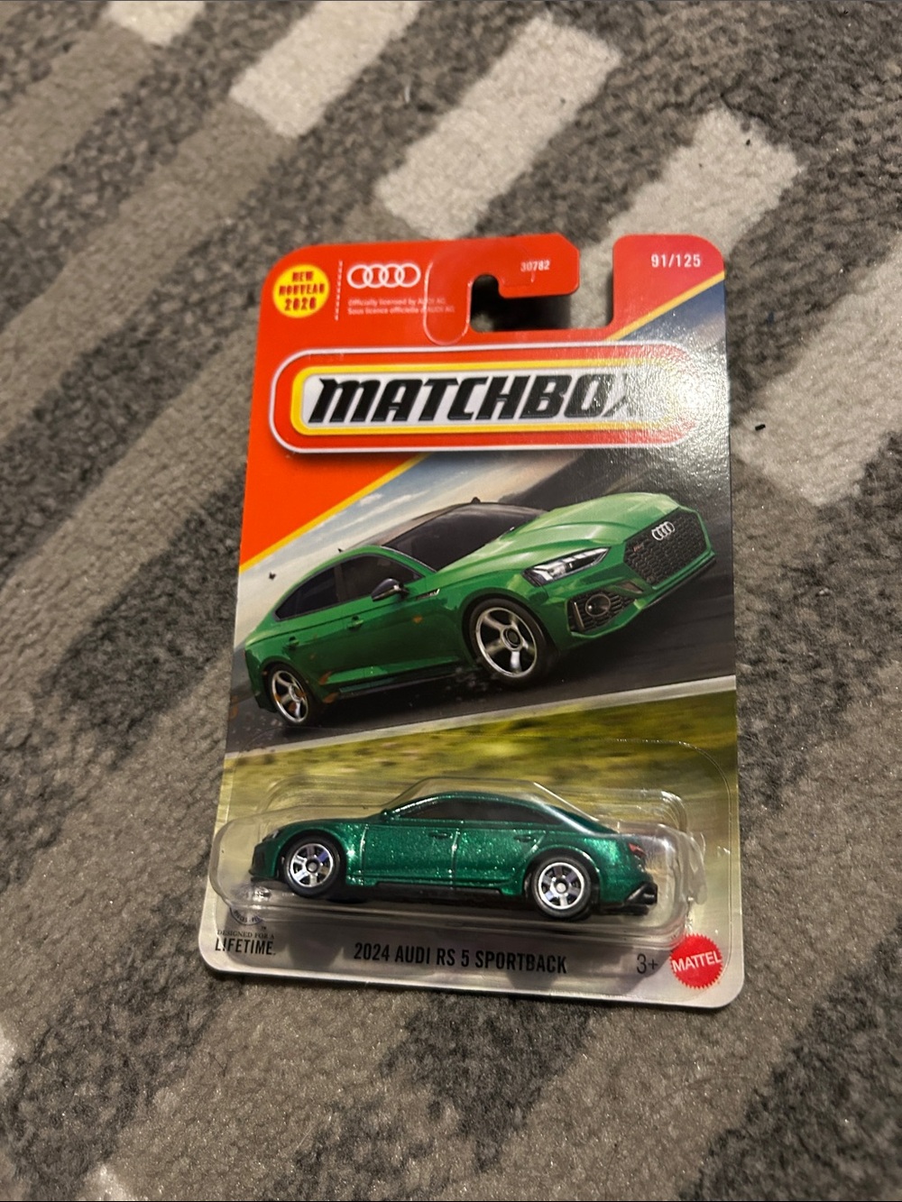 Matchbox 2024 Audi RS 5 Sportback Toy Car - Metallic Green